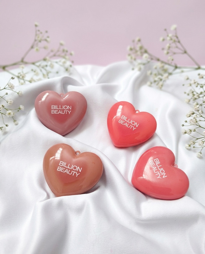 رژگونه قلبی چرب بیلییون