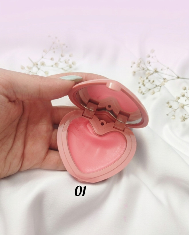 رژگونه قلبی چرب بیلییون