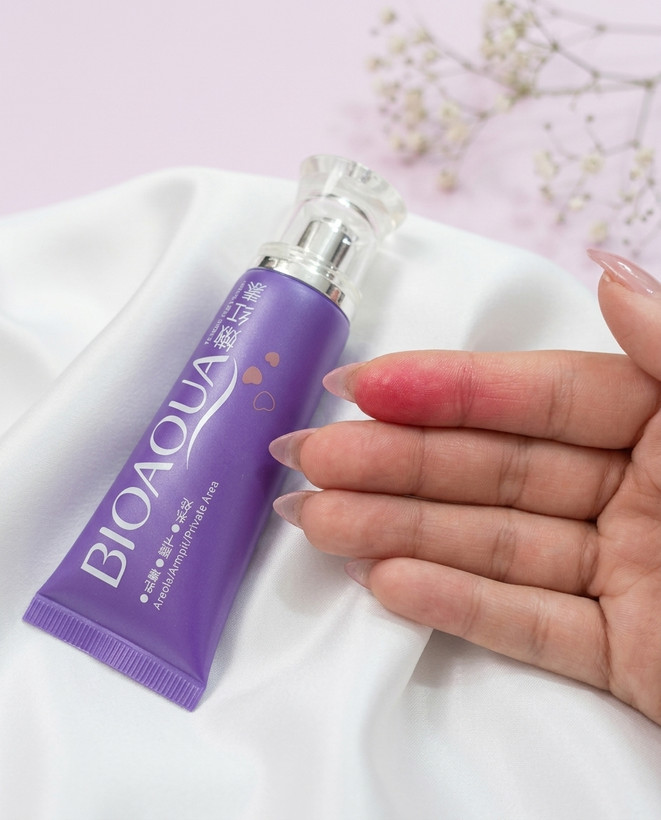 کرم صورتی کننده و روشن کننده ی بیوآکوا قابل استفاده لب و گونه نقاط خصوصی Bioaqua NENHONG Red Pigment 