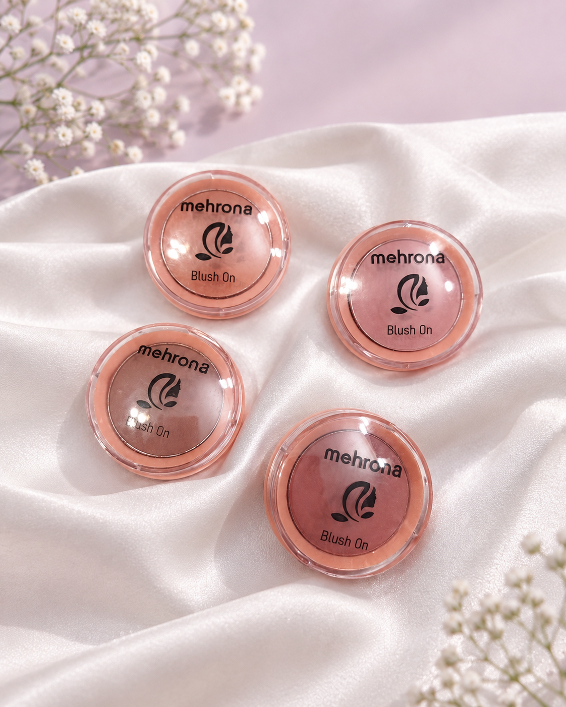 رژگونه پودری مینی مهرونا مدل  Blush on